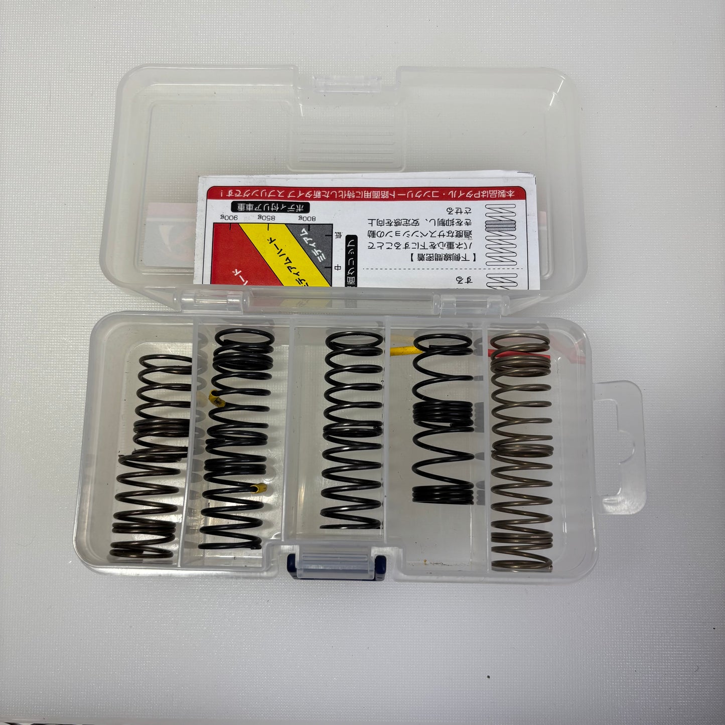 Reve D Spring Box Mixture 5x Pairs Red Yellow