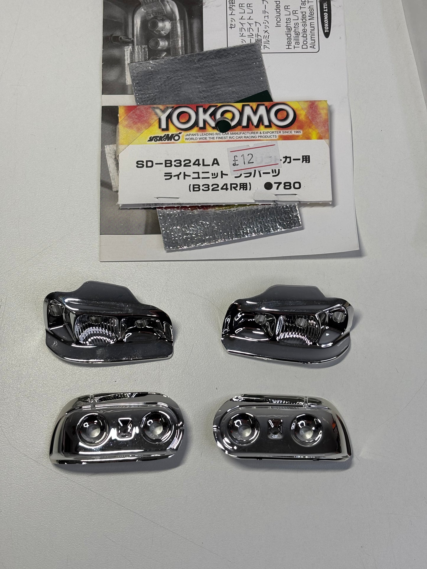 Yokomo Light Buckets Nissan R32 Rear R34 Front ER324