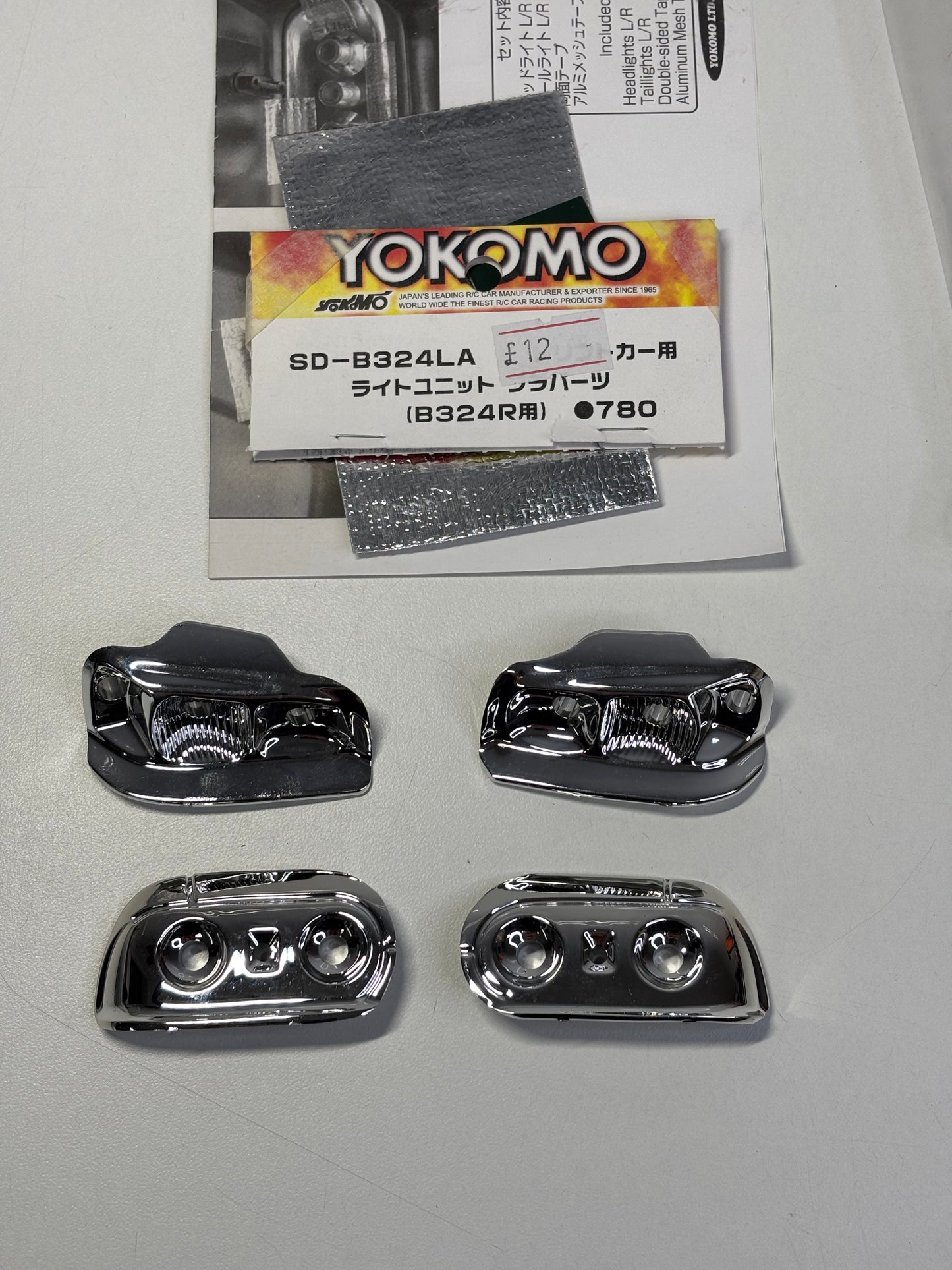 Yokomo Light Buckets Nissan R32 Rear R34 Front ER324