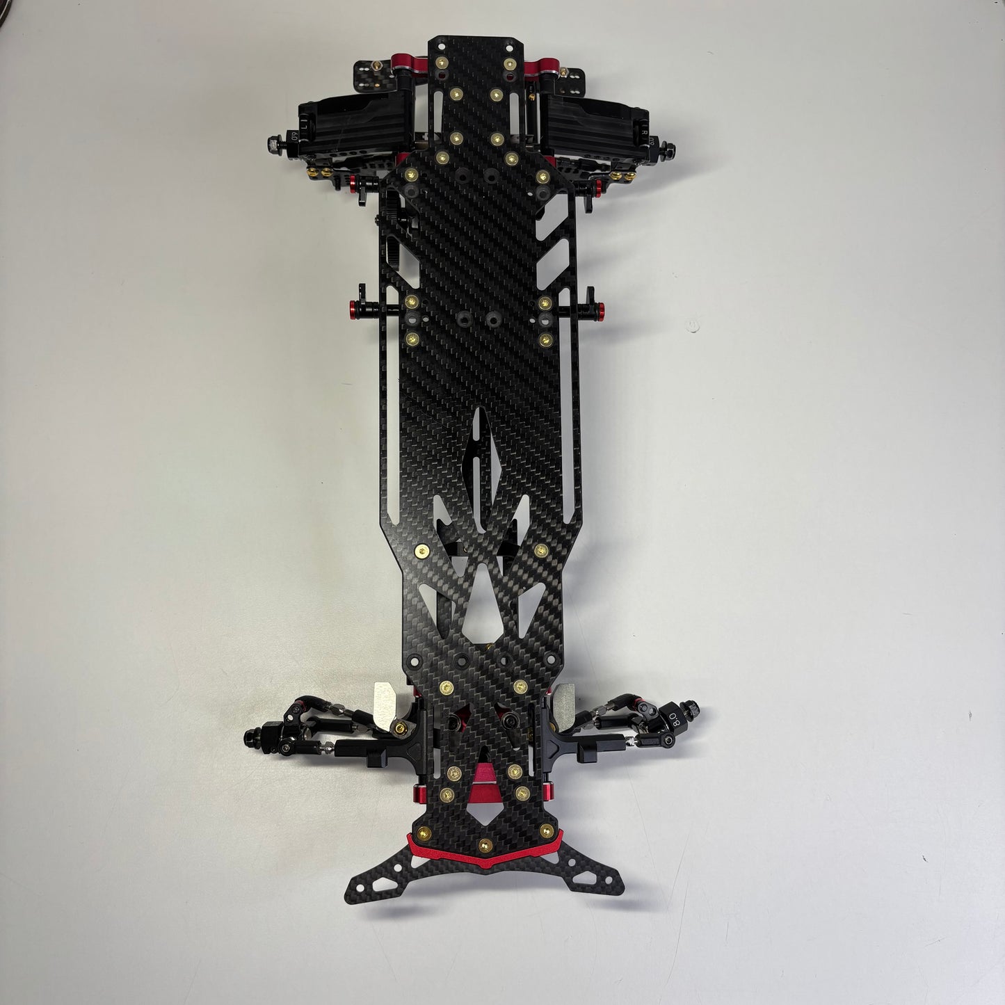 Reve D MC-1 RWD Drift Chassis Full Option Carbon Alloy Red Gold MC1