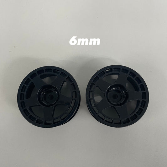 HPI 6MM Fiveteen52 Wheels Black Pair