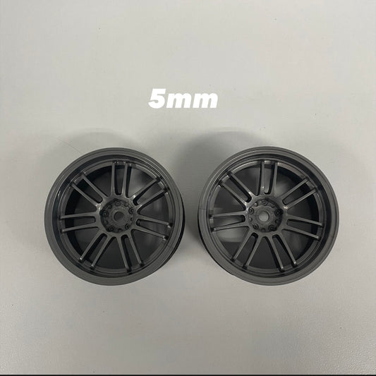 MST Enkei Wheels Grey Offset 5mm Pair