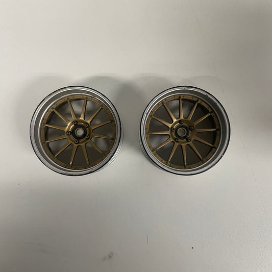 MST Wheels Gold Silver 5MM Offset