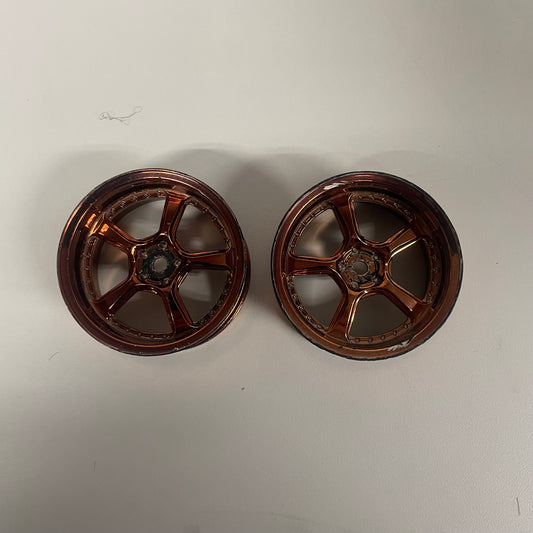 MST Wheels Copper Bronze Wheels Pair Offset 5mm