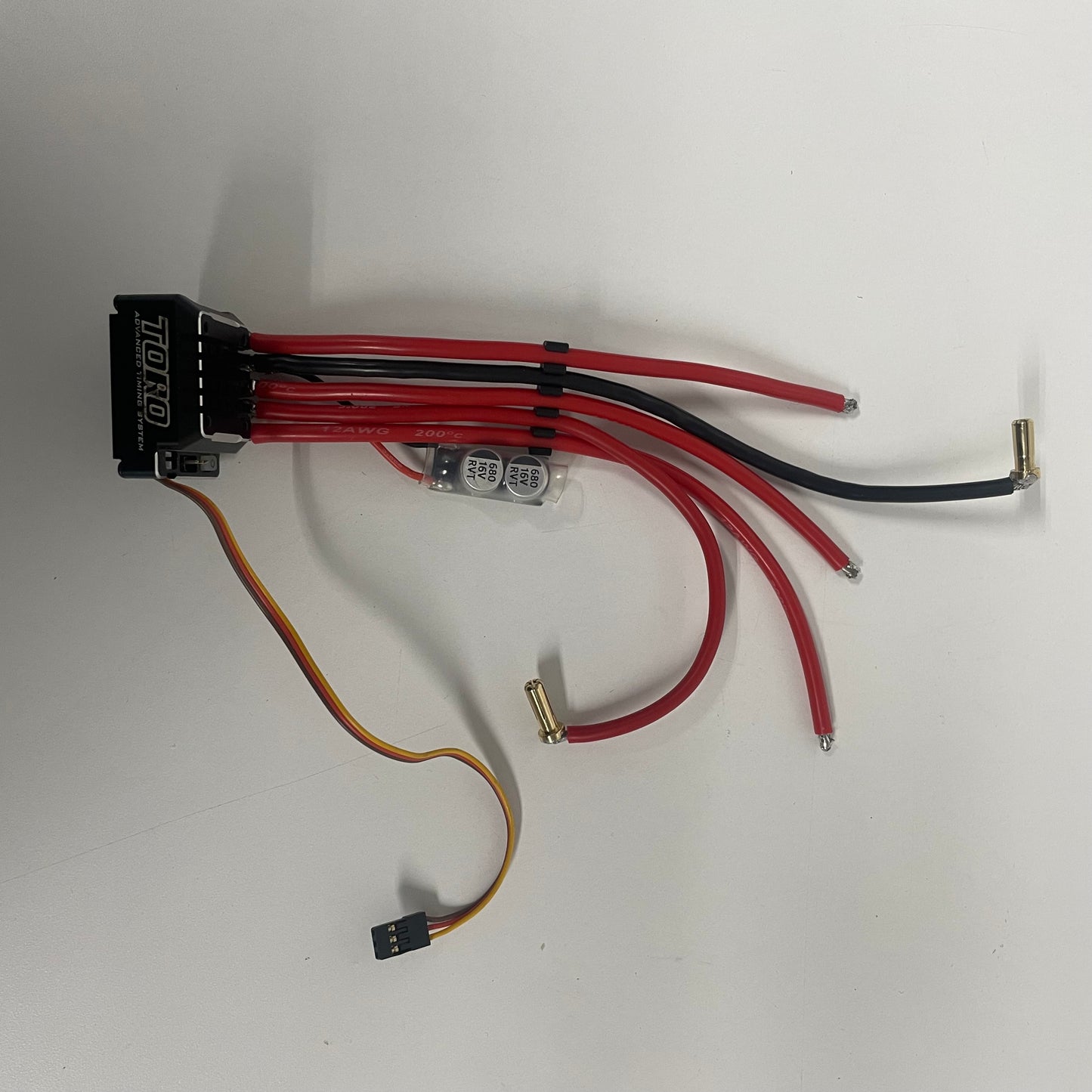 SkyRC Toro 120A Alloy Competetion ESC Long Wires Red