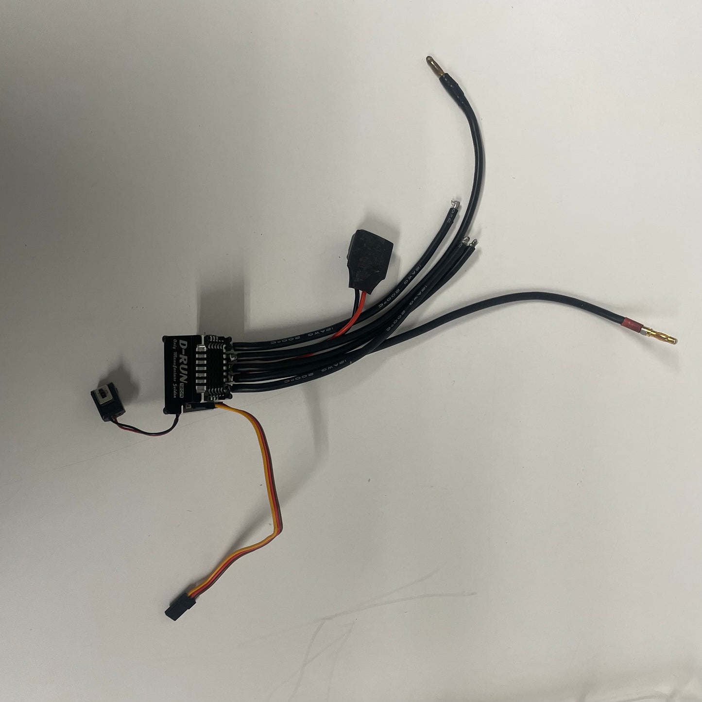 OMG D Run Black Alloy ESC 120A Long Wires