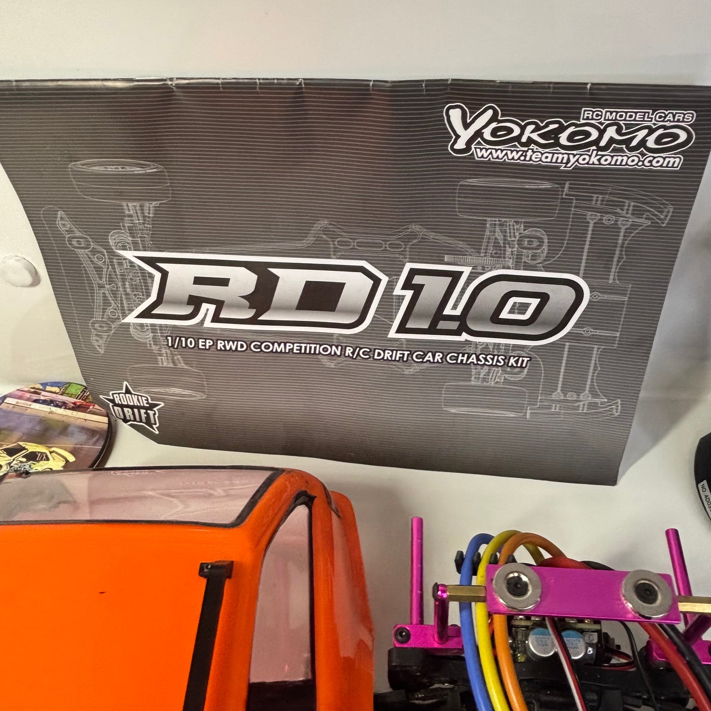 Yokomo RD1.0 RTR Drift Set Up Brushless BMW E36 Touring