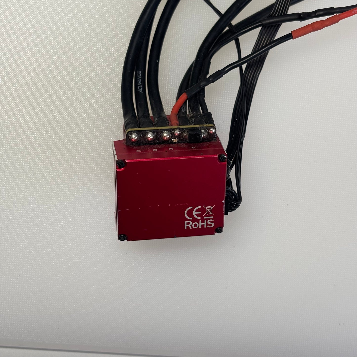 Acuvance XX Red Alloy ESC Brushless Sensored & Alloy Fan