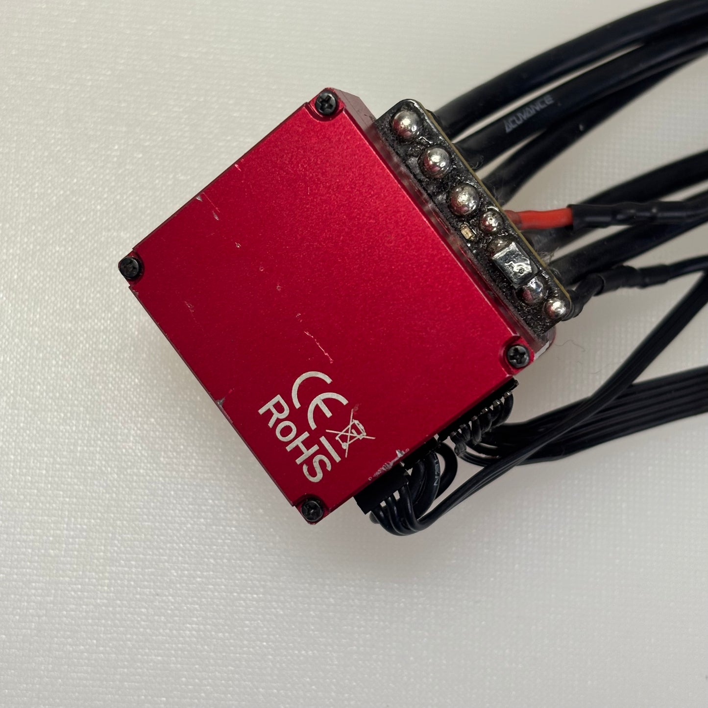 Acuvance XX Red Alloy ESC Brushless Sensored & Alloy Fan