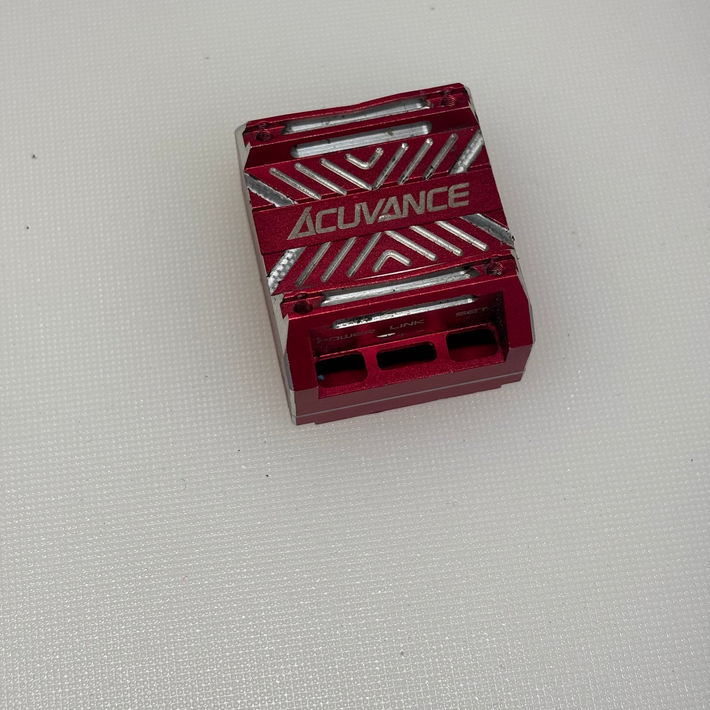Acuvance Xarvis Red Alloy ESC Case