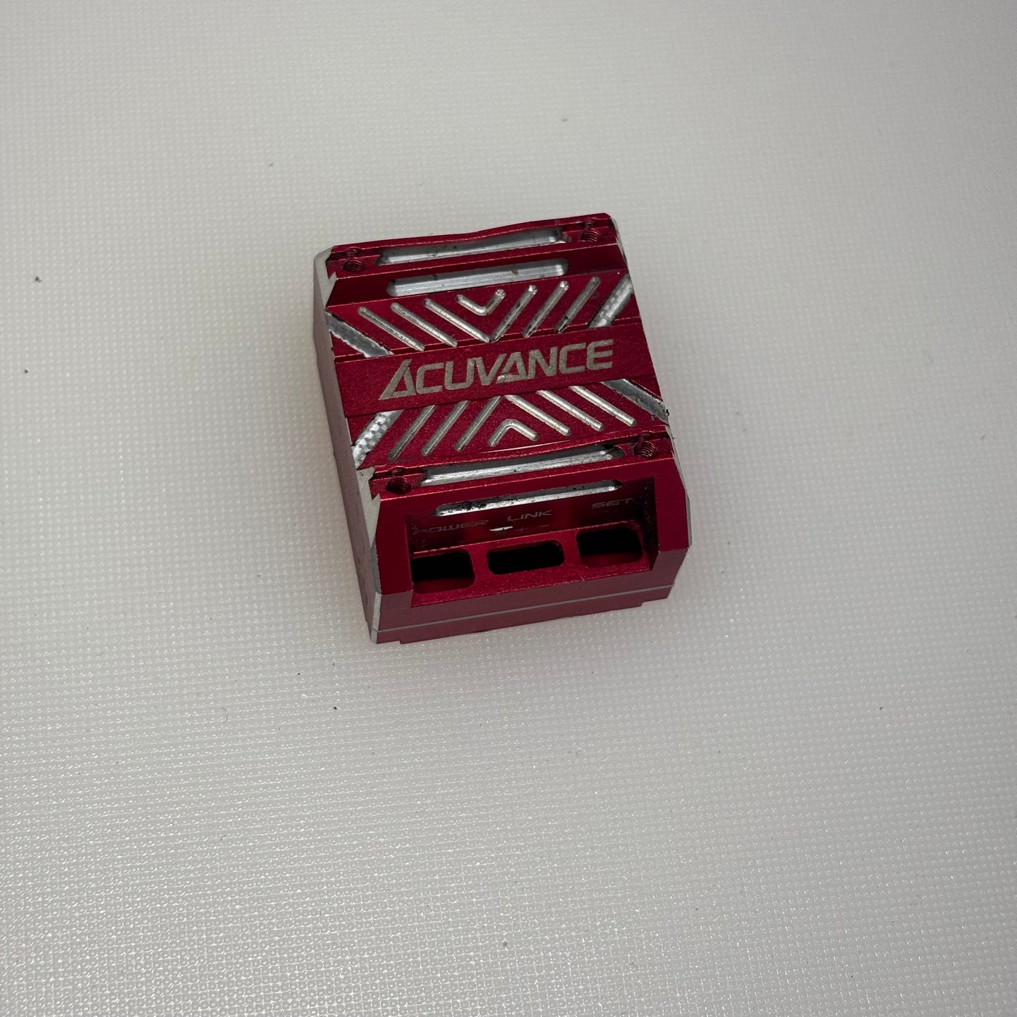 Acuvance Xarvis Red Alloy ESC Case