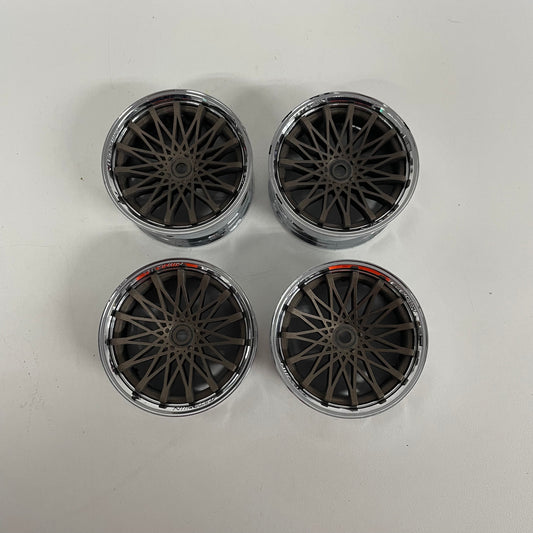 Tetsujin Chrome Bronze Matt Adjustable Offset Wheels 2,5,7,9