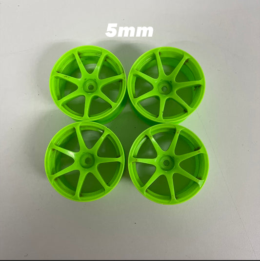 Topline Green Wheels Offset Offset 5mm