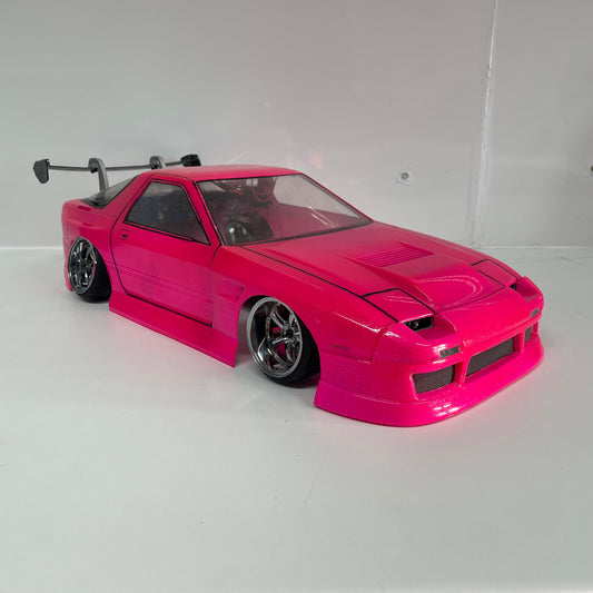 Mazda RX7 Bodyshell FC Pink Led's Yokomo?