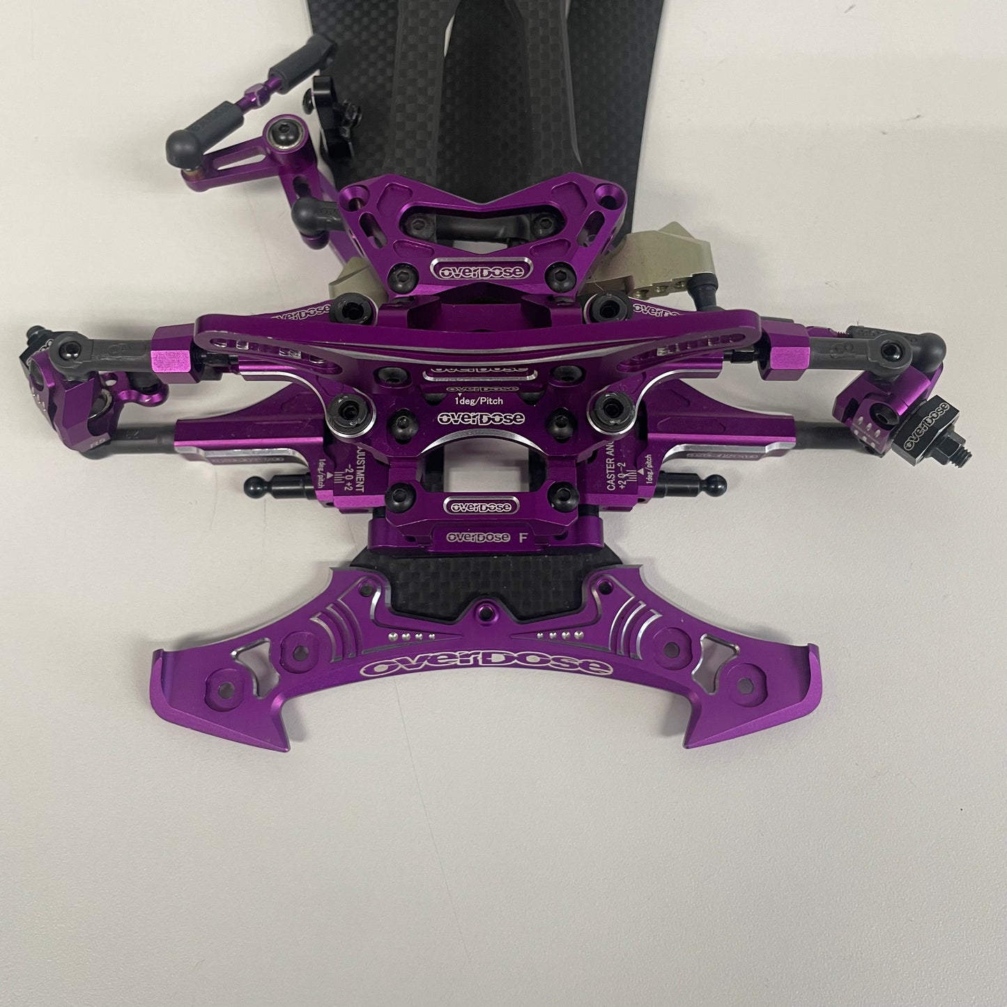 Overdose Vacula II RWD Drift Chassis Purple Carbon Alloy