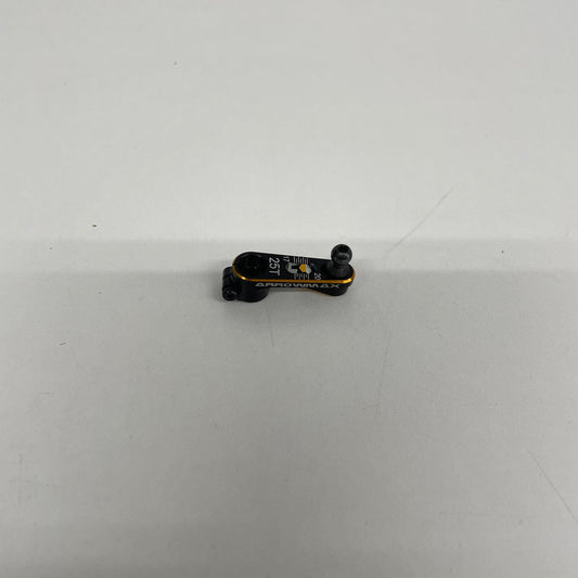 Arrowmax Black Gold Servo Horn 25T Adjustable Height