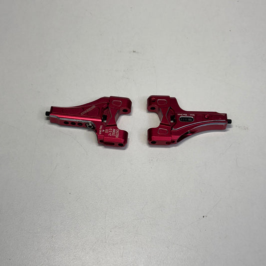 Overdose Front Lower Arms Adjustable Red Alloy Type 2 OD2425