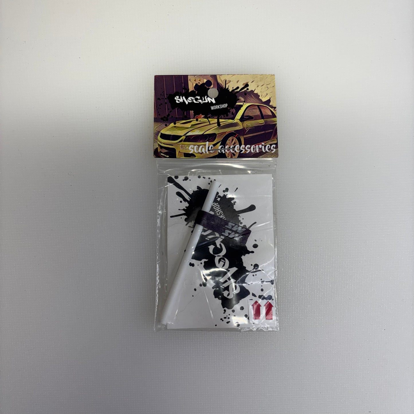 Shogun Workshop Tow Strap & Sticker Pair