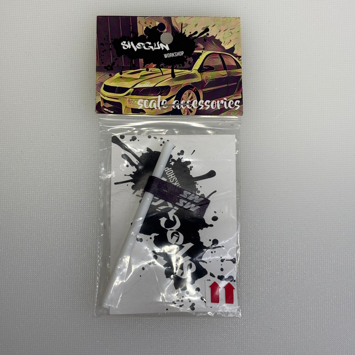 Shogun Workshop Tow Strap & Sticker Pair