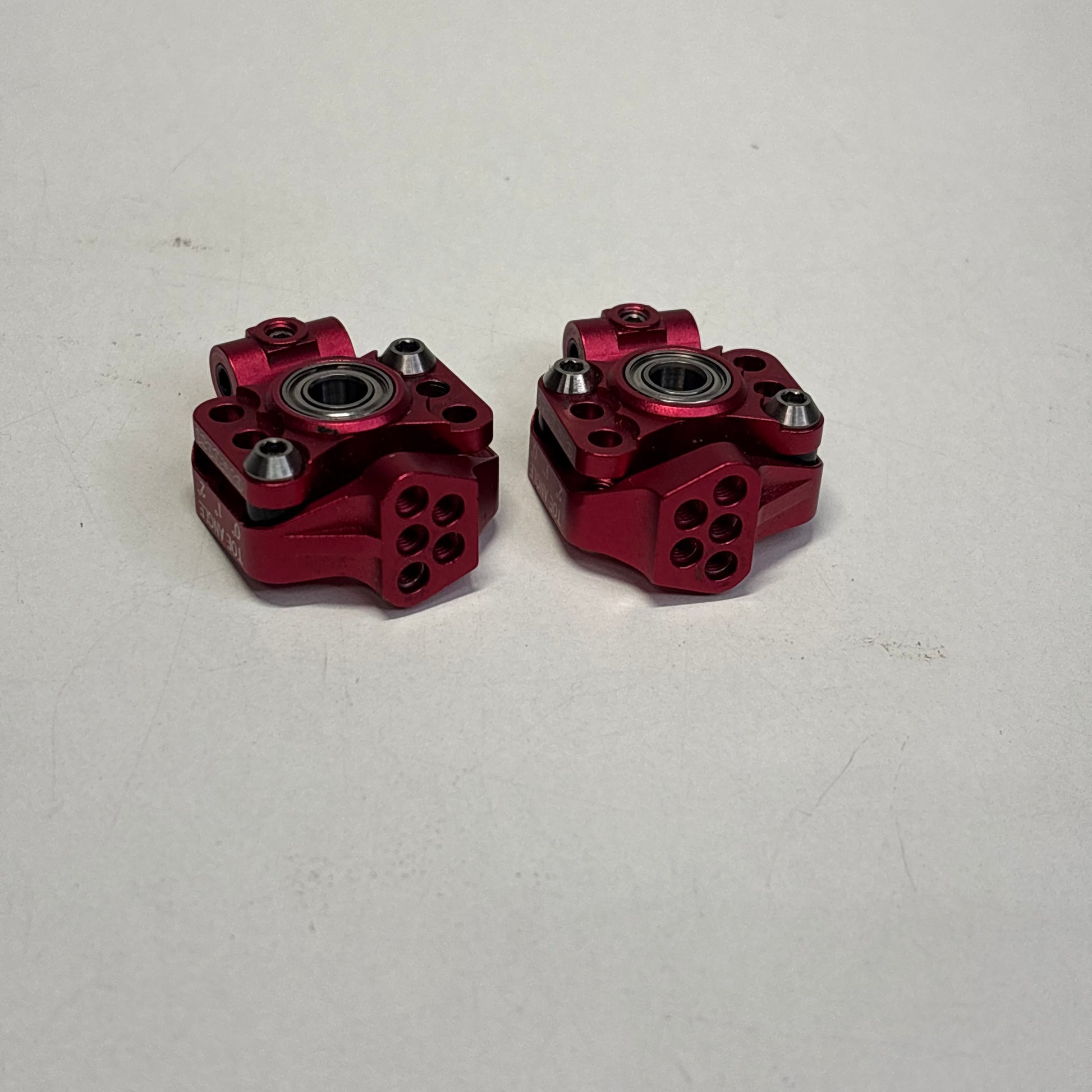 Overdose Rear Uprights OD2278b Red Alloy Galm YD2 – Big Licks RC