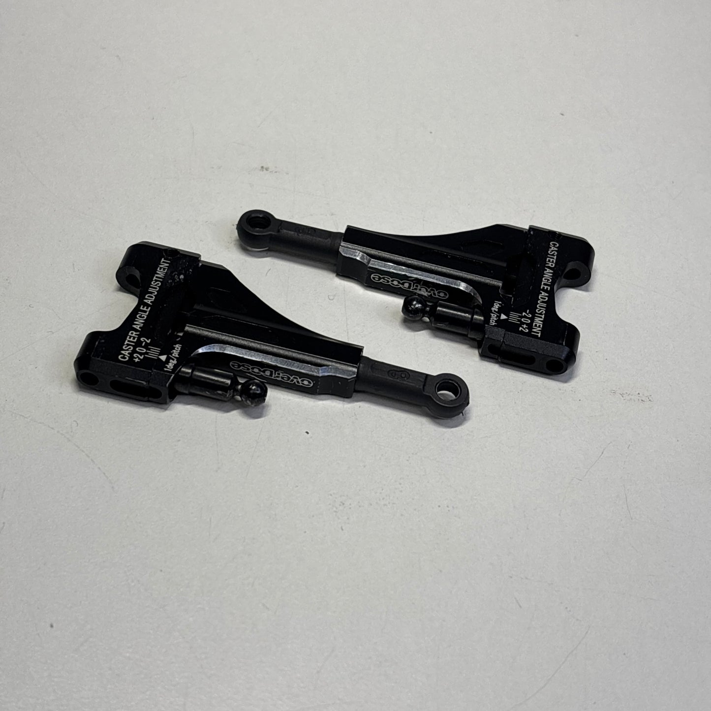 Overdose Black Alloy Front Lower Arms Type 2 Adjustable