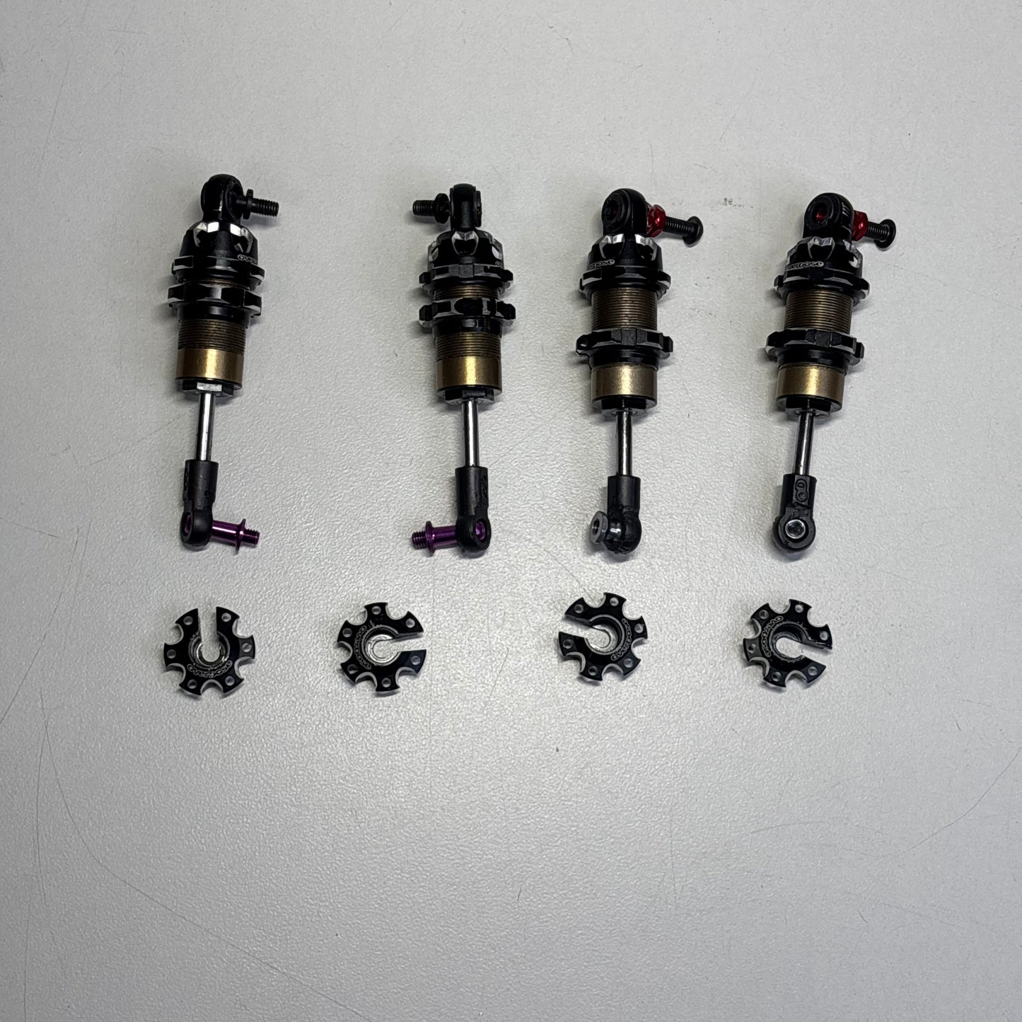 Overdose HG3 Alloy Shocks Black