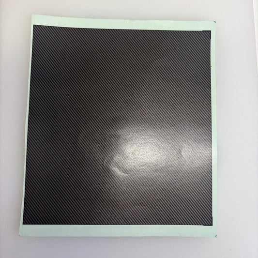 Carbon Look Vinyl Sheet Bonnet Wrap etc