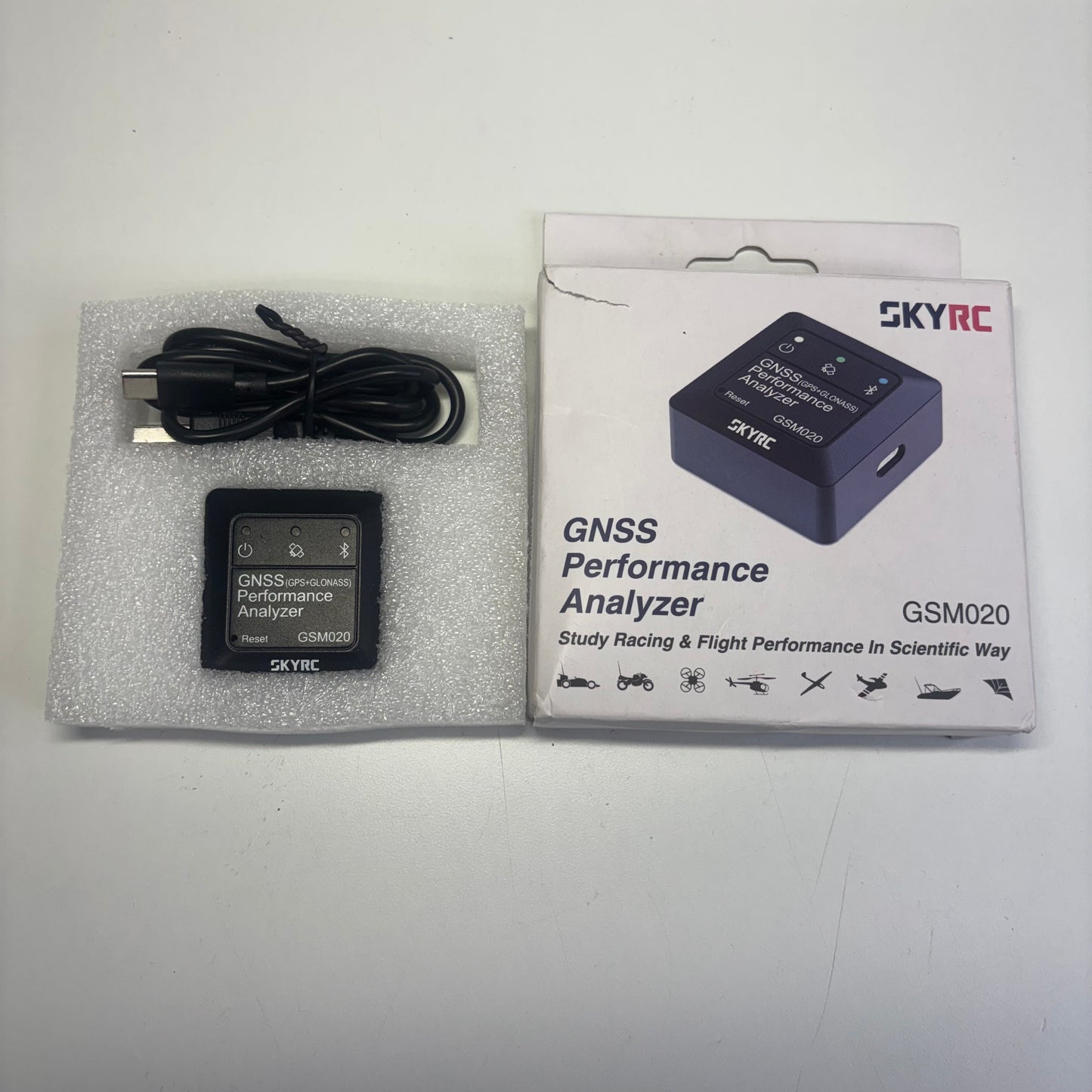 SkyRC GSM020 GNSS Performance Analyzer GPS Boxed