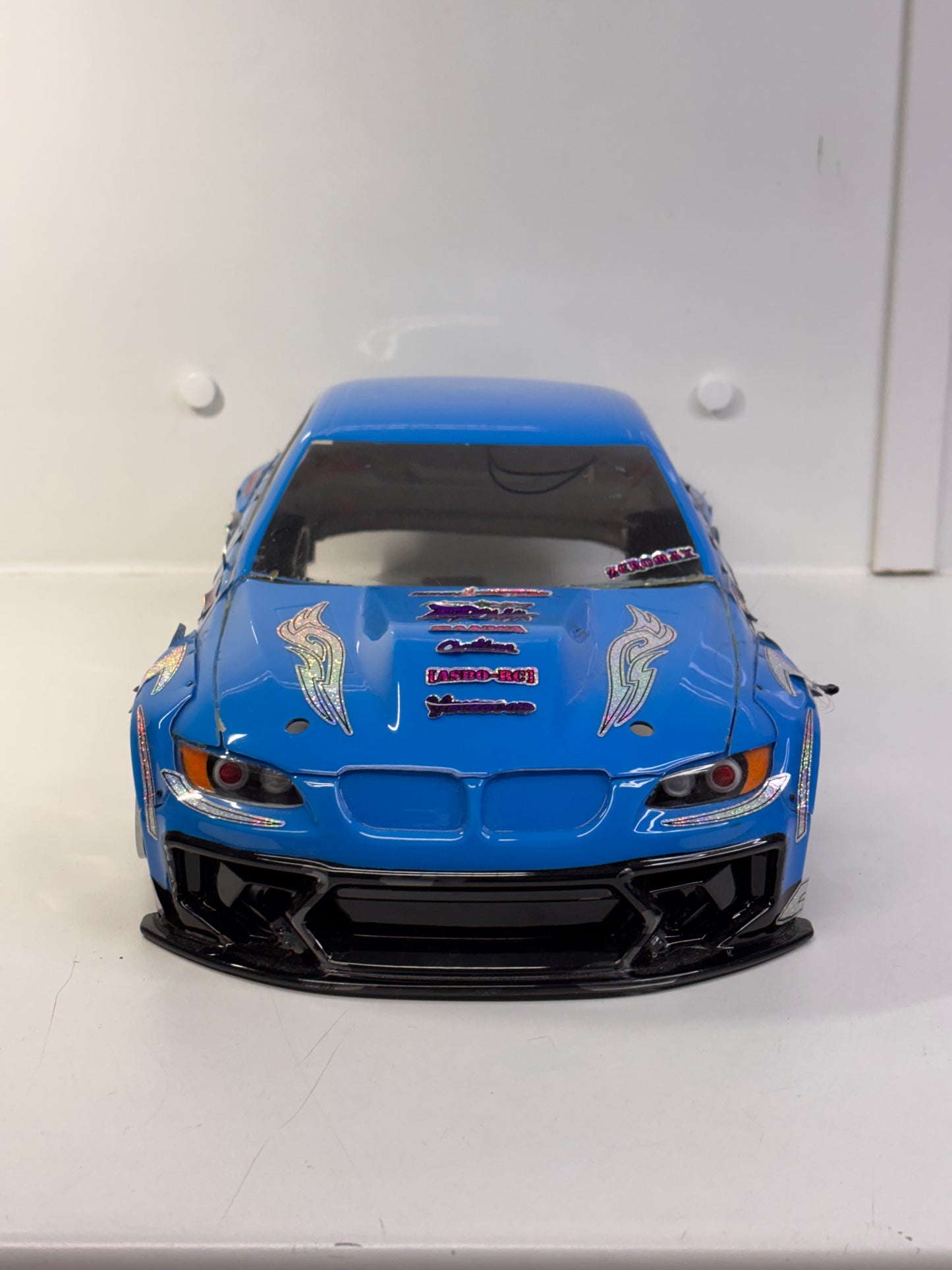 BMW M2 Aplastics Bodyshell with LED Kit Zeromax Livery