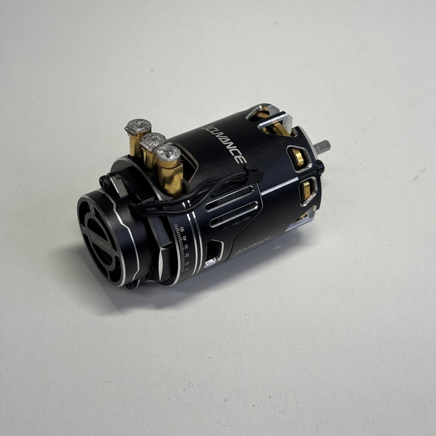 Acuvance Fledge 10.5 Black Alloy Motor & Built in Fan LV38 Rotor