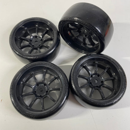 Black Wheels Factory Racing Products Tyres Offset 7MM