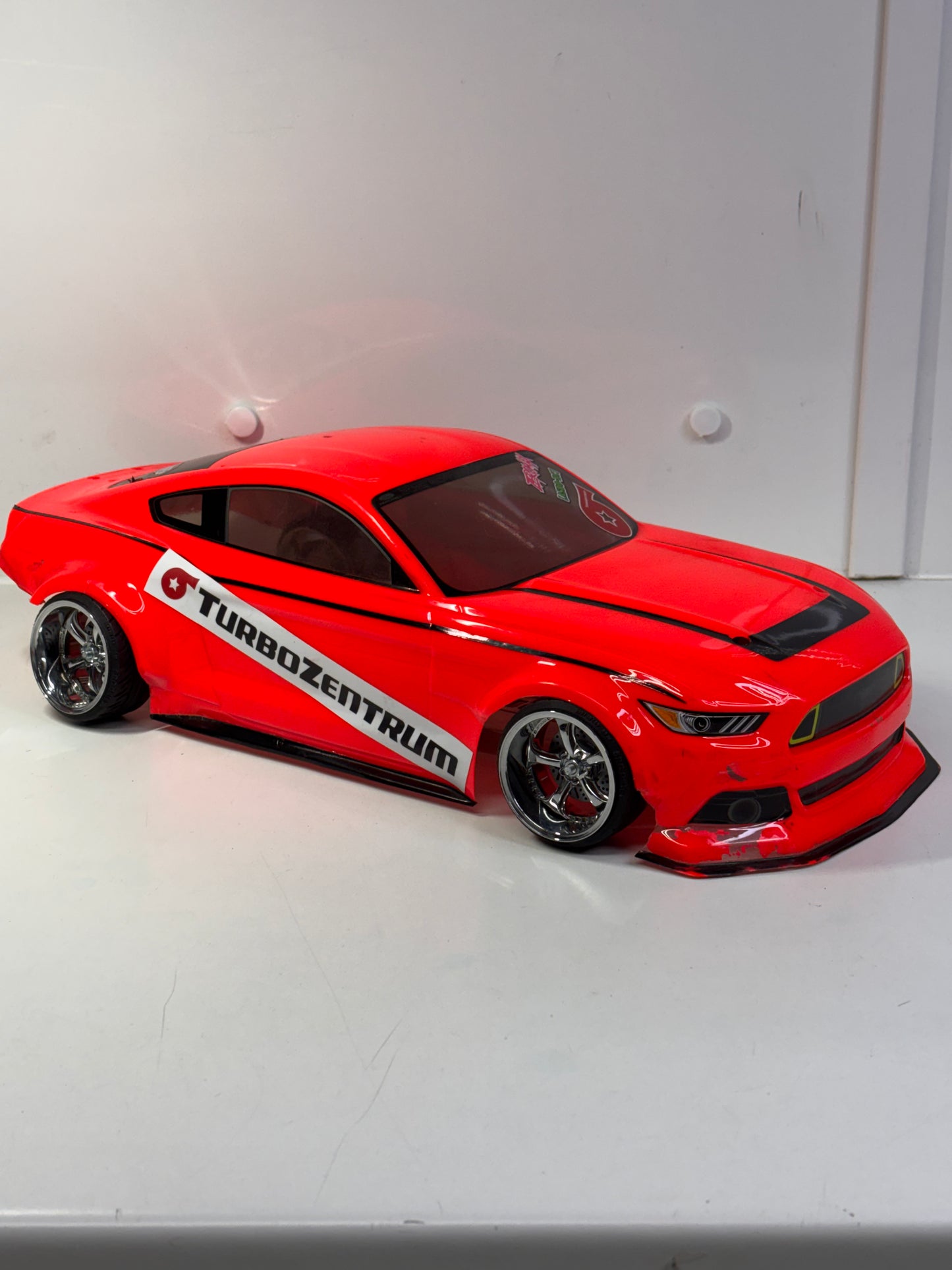 Ford Mustang Red Bodyshell