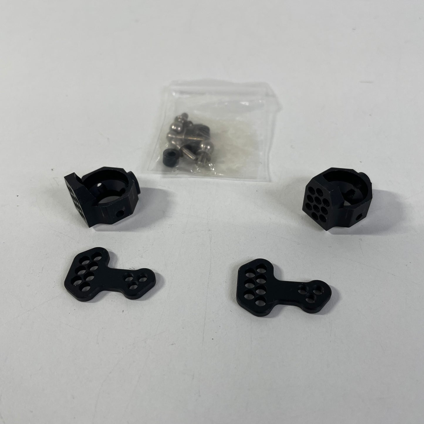 Sakura D3 D4 Rear Hubs Black Alloy