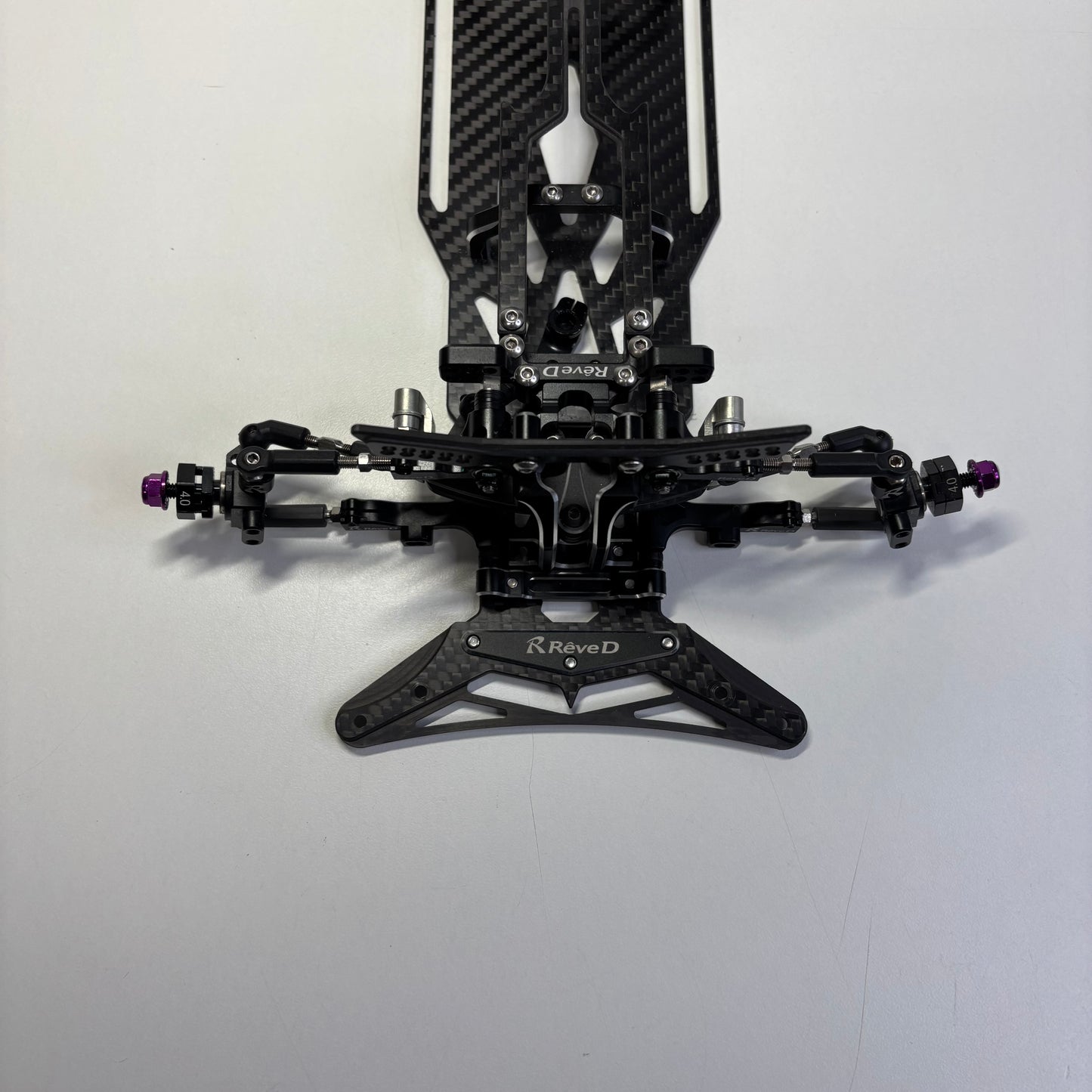 Reve D MC-1 MC1 Alloy Carbon Full Hop Up RWD Chassis