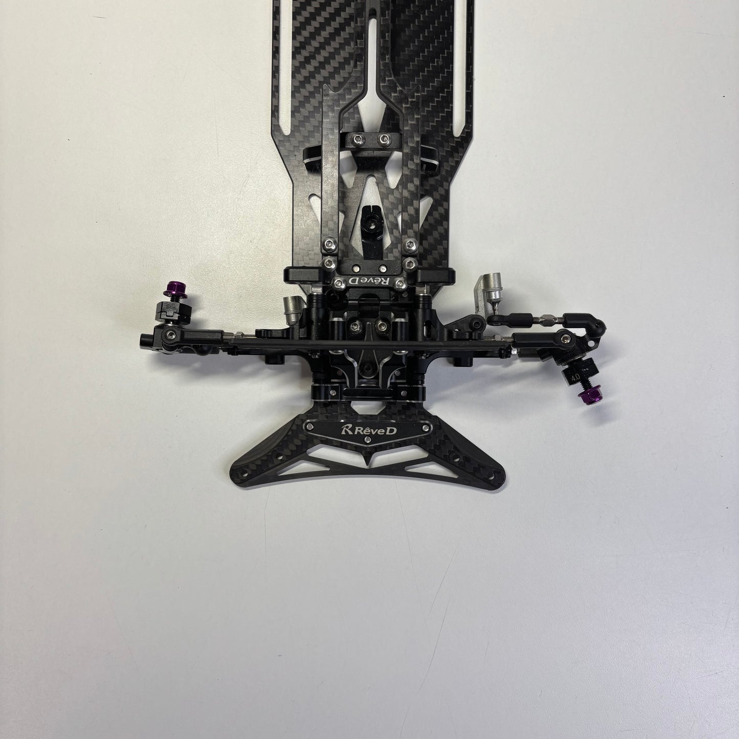 Reve D MC-1 MC1 Alloy Carbon Full Hop Up RWD Chassis