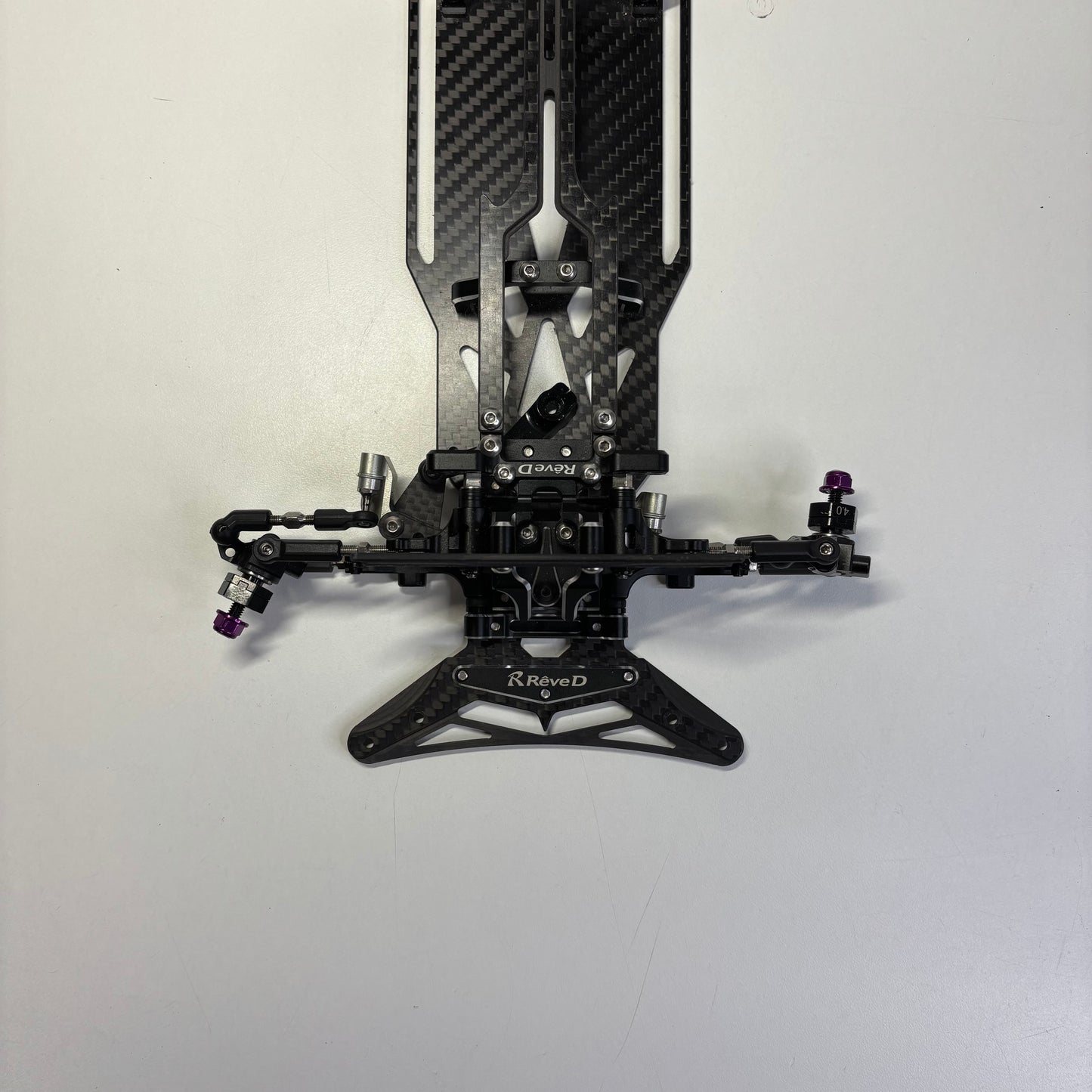 Reve D MC-1 MC1 Alloy Carbon Full Hop Up RWD Chassis