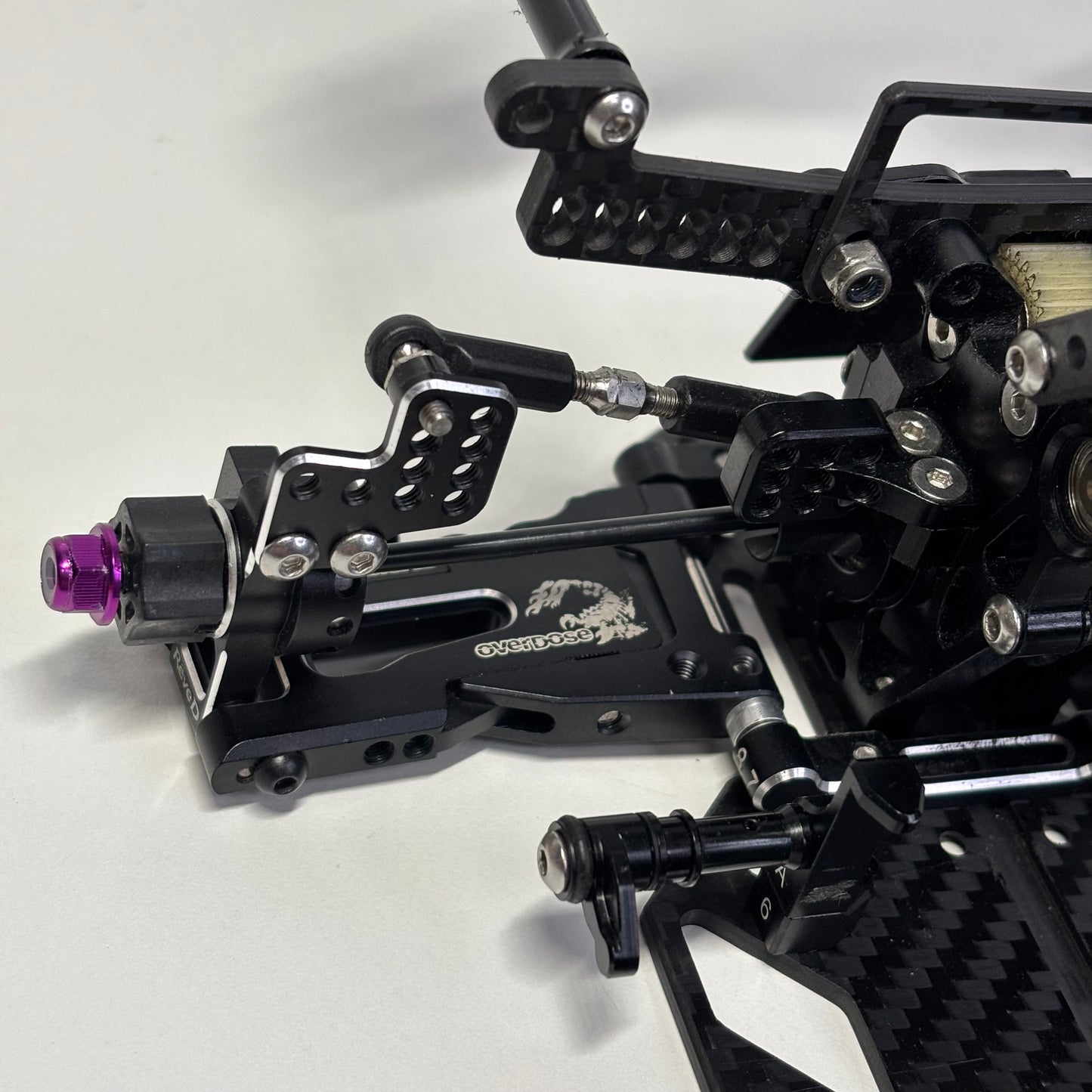 Reve D MC-1 MC1 Alloy Carbon Full Hop Up RWD Chassis