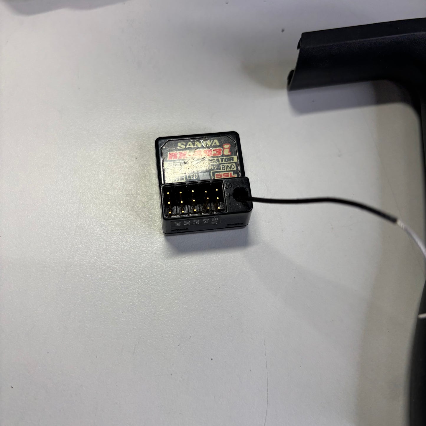 Sanwa MT5 Controller, RX-493i Receiver & Lipo Battery Boxed