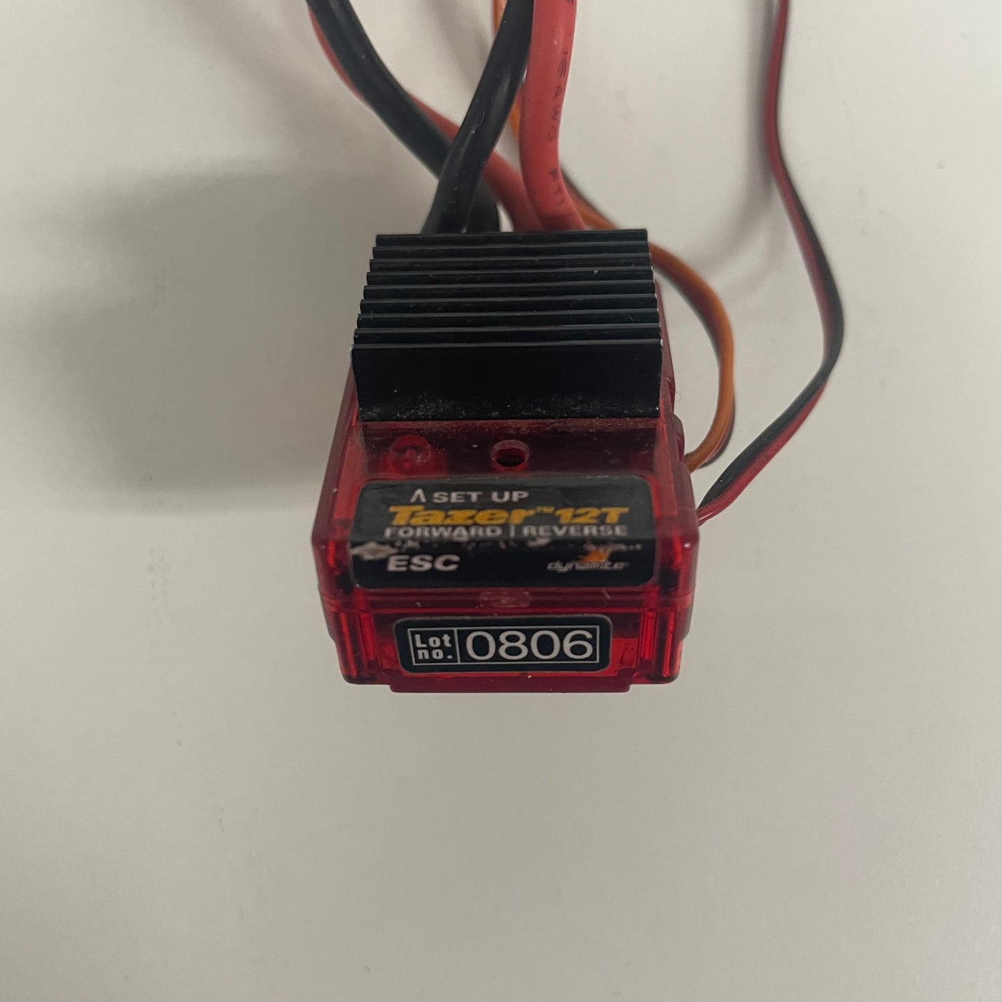 Tazer 12T Brushed ESC Red