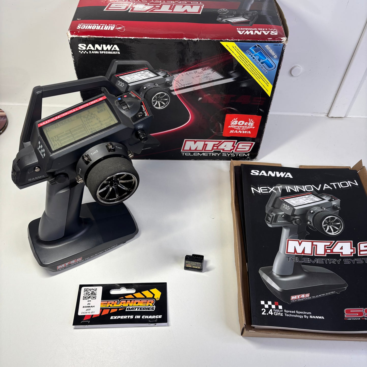 Sanwa MT4S Controller & RX-482 Receiver Boxed