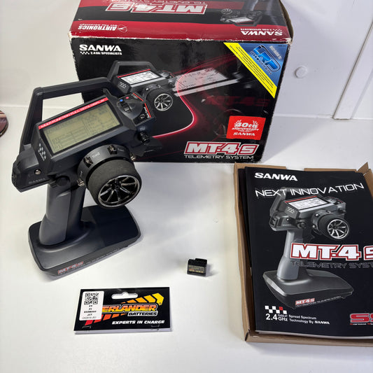 Sanwa MT4S Controller & RX-482 Receiver Boxed