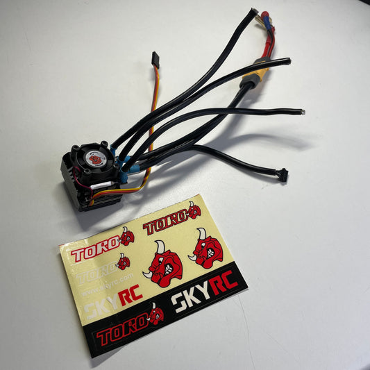 SkyRC TS160A Pro Alloy Programmable Toro ESC Includes Stickers