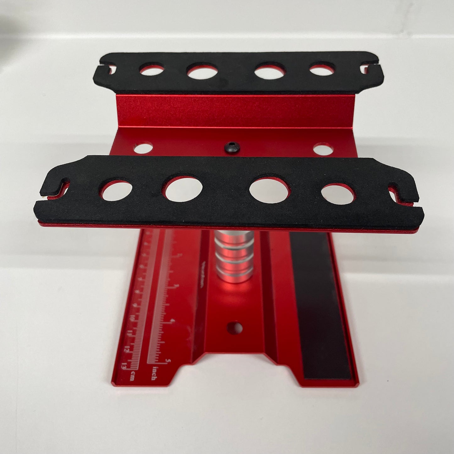 Red Alloy Car Stand Shock Holder