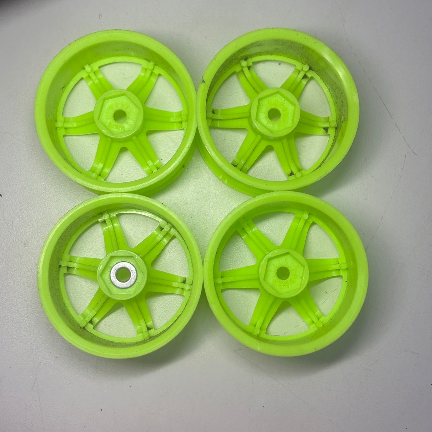 TE37 Style Wheels 6MM Offset Yellow