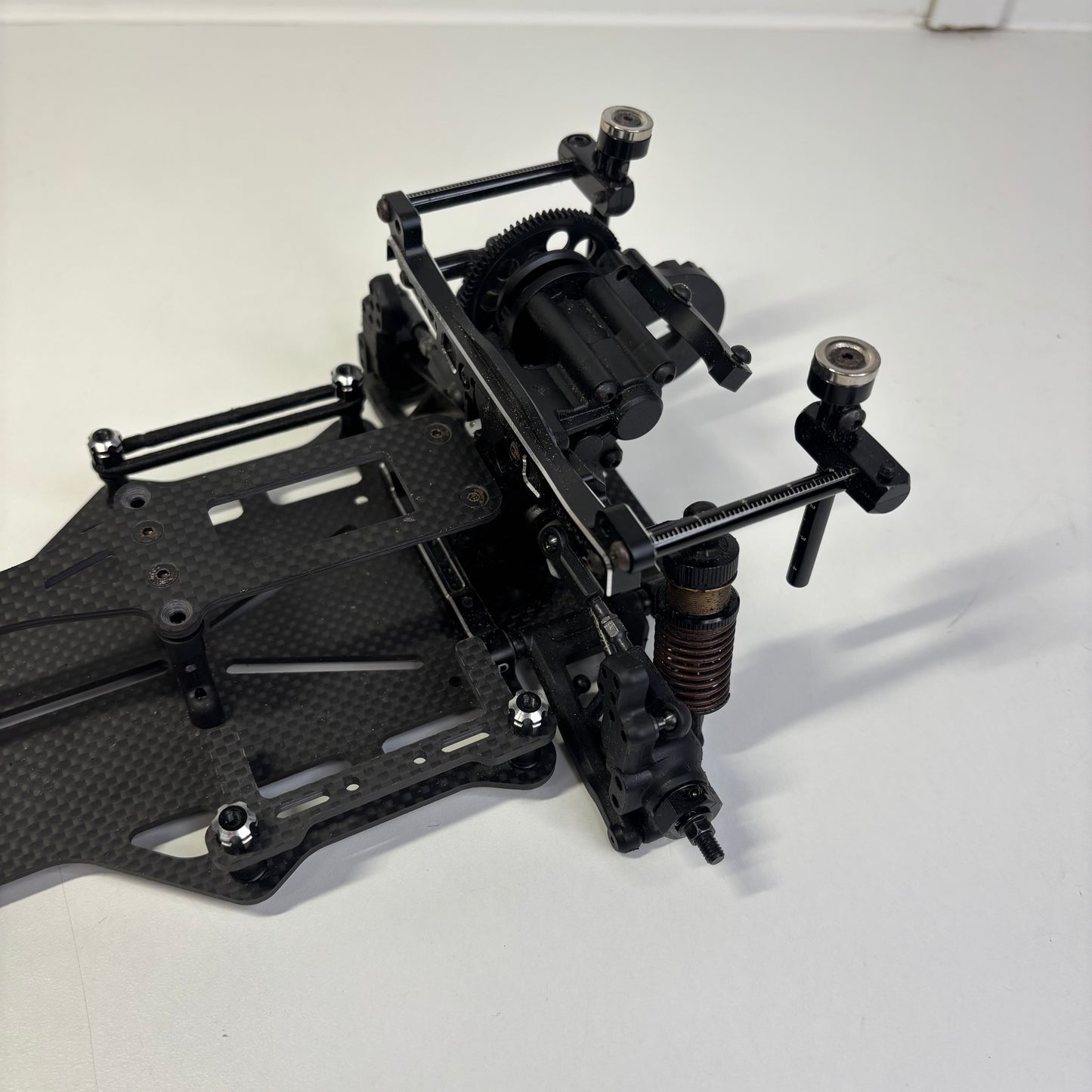Yokomo YD2 RX Black Carbon Alloy Chassis Rear Motor RWD