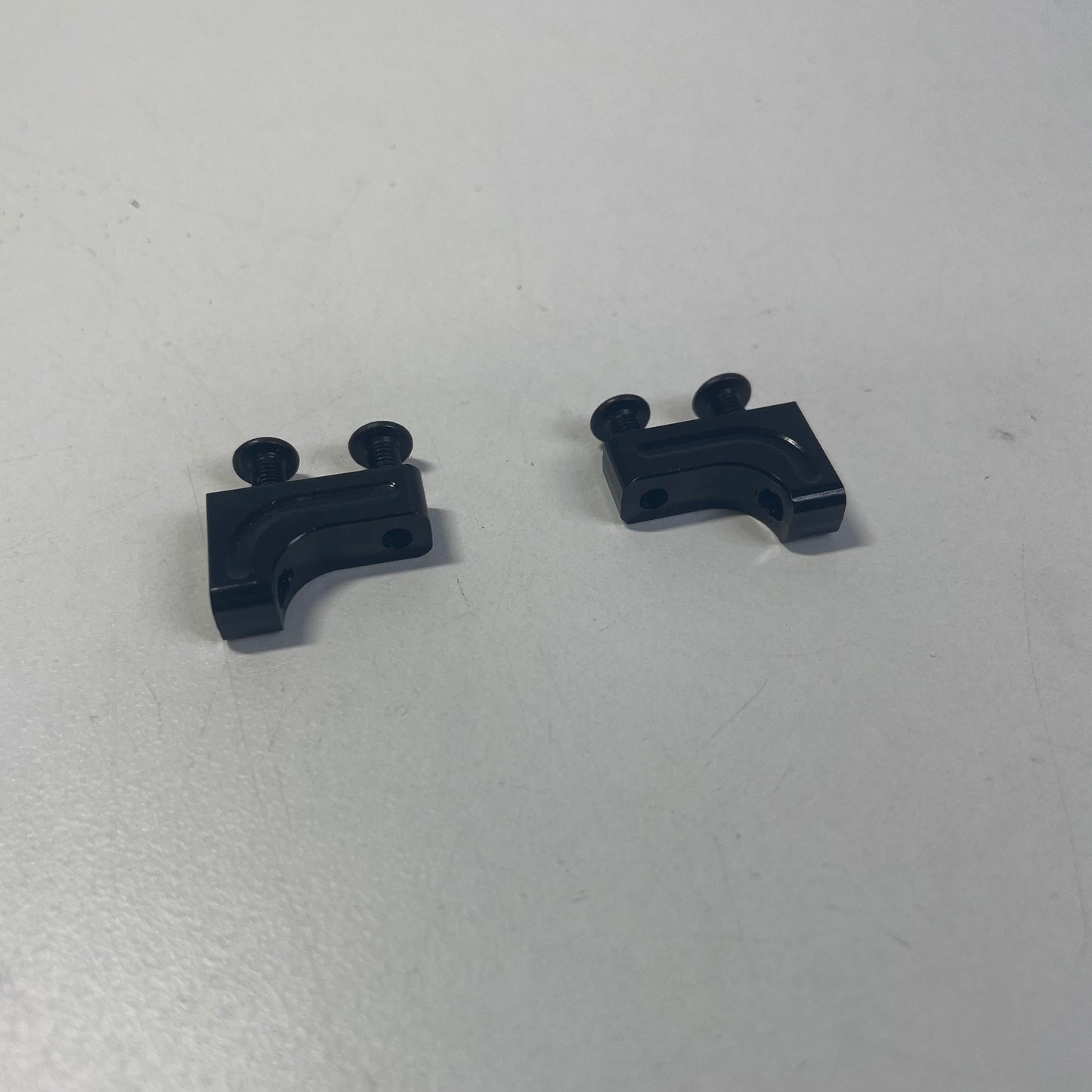 MST RMX MRX FRX Black Alloy Servo Mounts