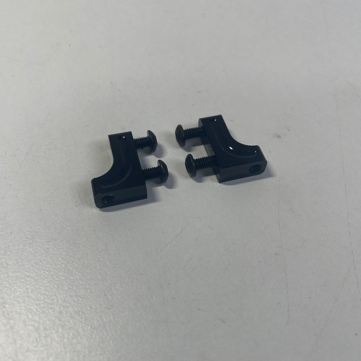 MST RMX MRX FRX Black Alloy Servo Mounts