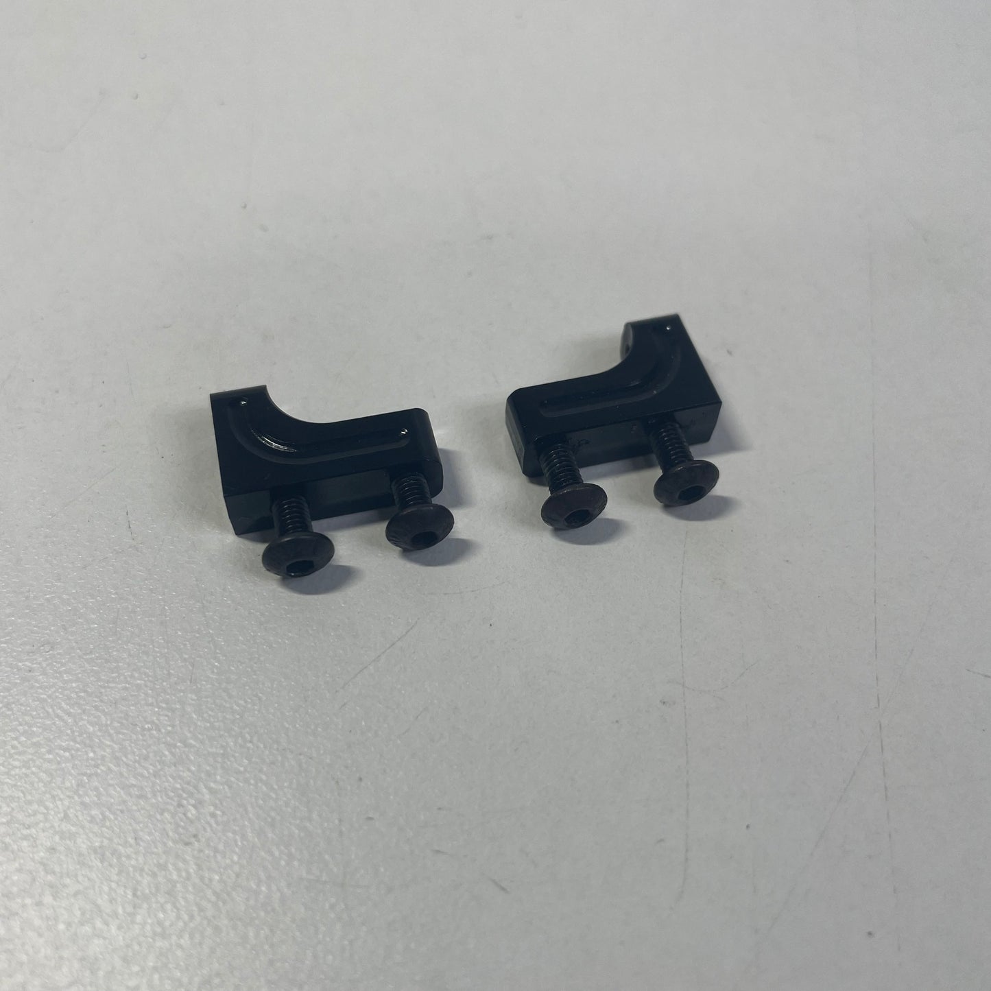 MST RMX MRX FRX Black Alloy Servo Mounts