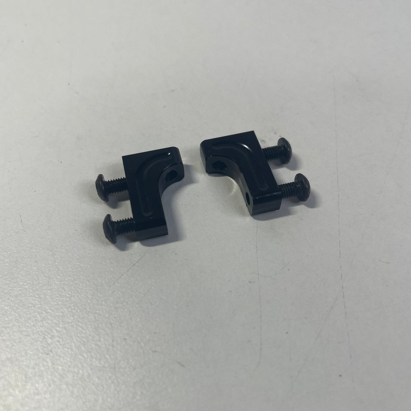 MST RMX MRX FRX Black Alloy Servo Mounts