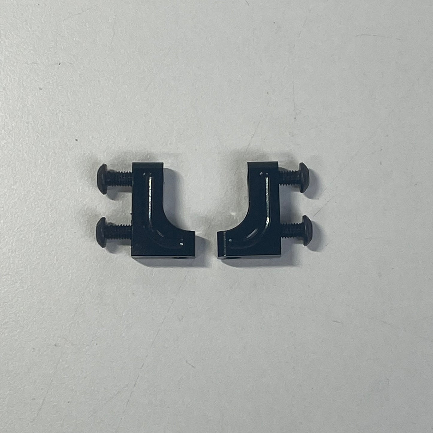 MST RMX MRX FRX Black Alloy Servo Mounts